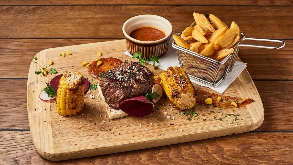 Bélszín steak mexikói módra 18dkg