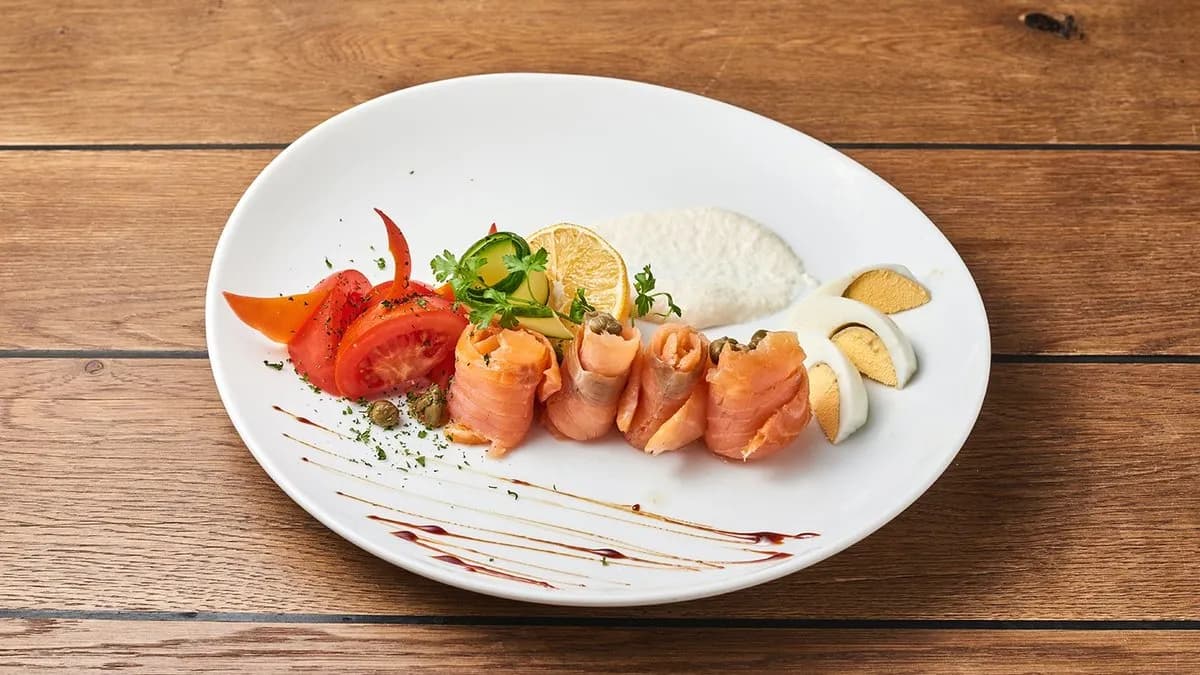 Fűszeres, füstölt lazac