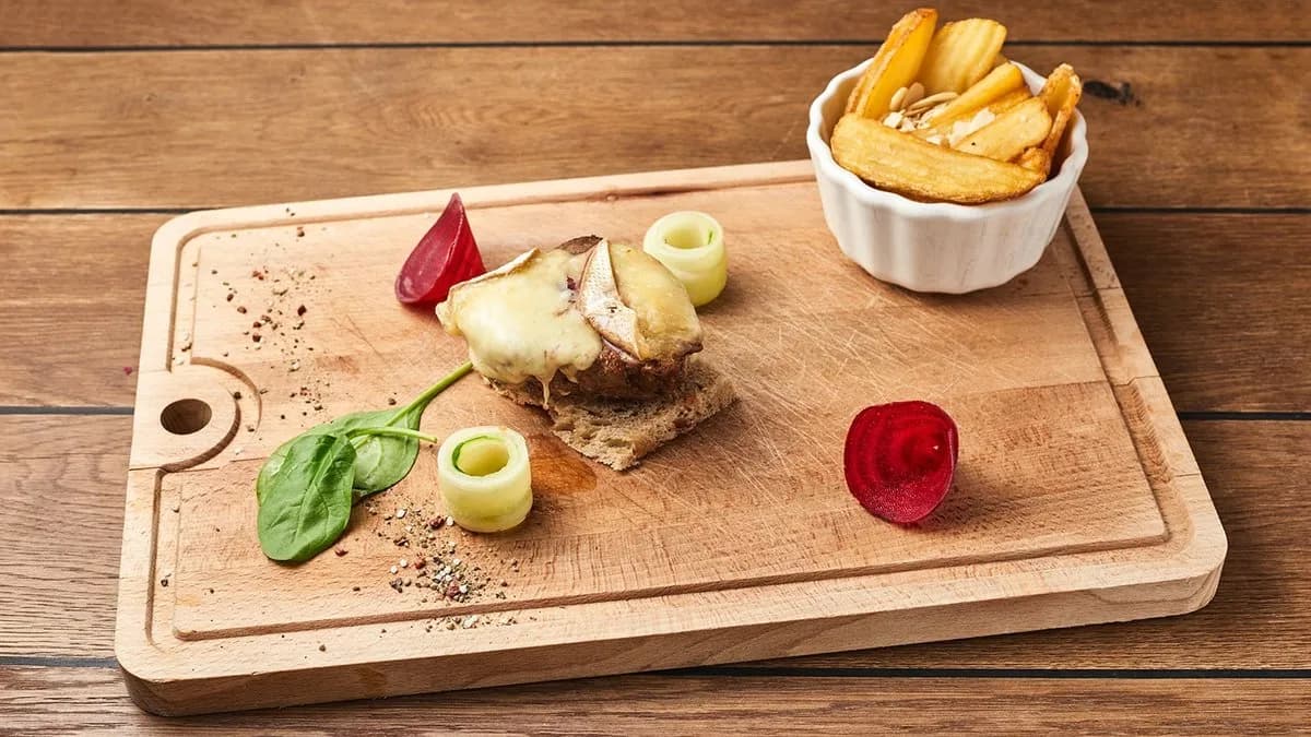 Bélszín steak ráolvasztott saint nectaire sajtatl 18dkg