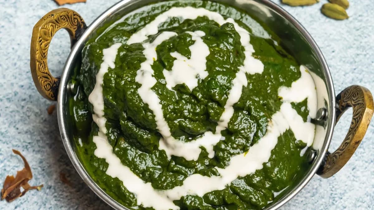 Saag lamb