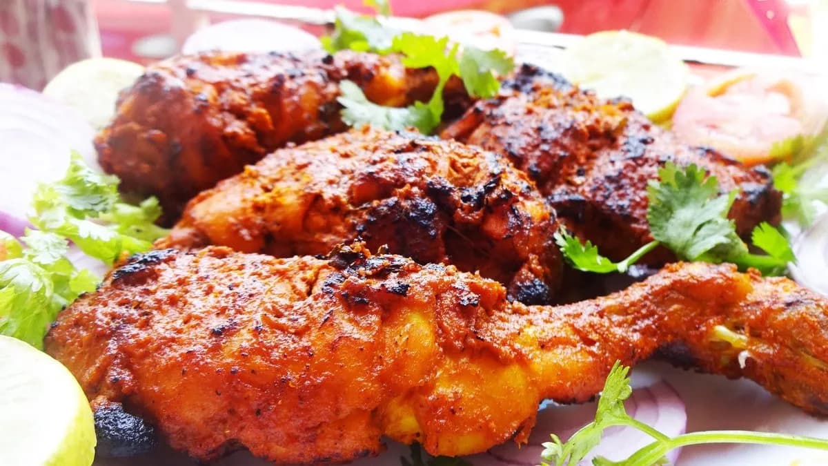 Tandoori chicken (half)