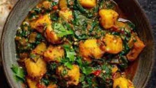 Saag Aloo
