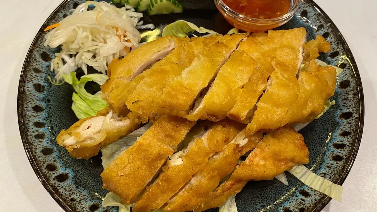 H2 Crispy chicken with rice