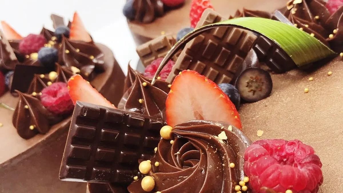 Belga csokitorta (8 szeletes)