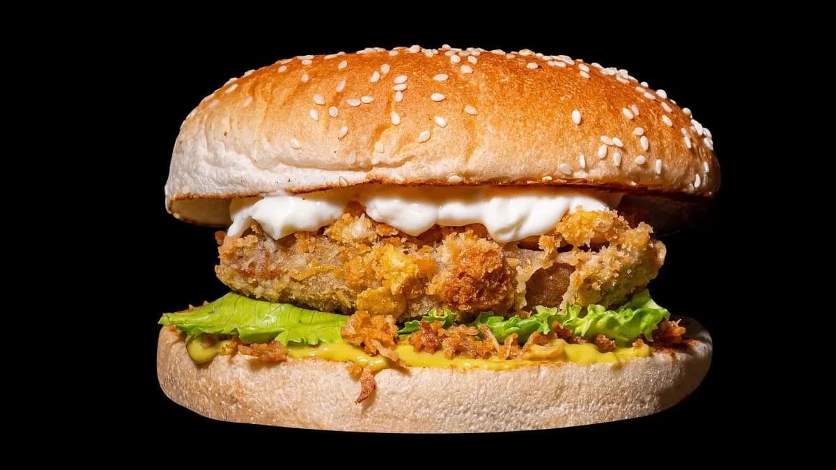 Szejtán burger (vegán)