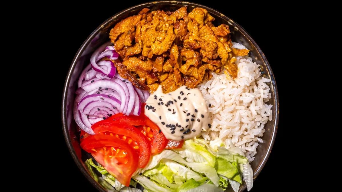 Vegán Gyros tál (vegán)