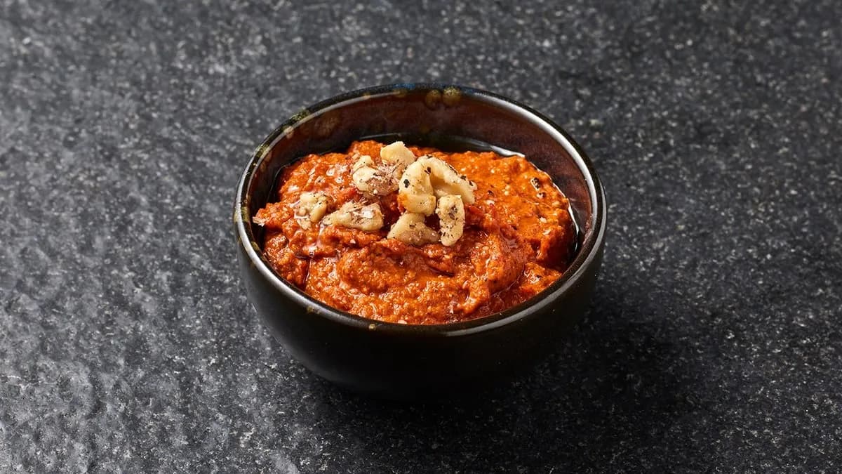 Füstös kápia mártogatós (vegán)