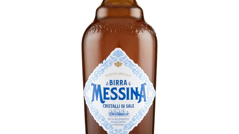 Birra Messina Cristalli di Sale SICILIA - 330ml (üveges)