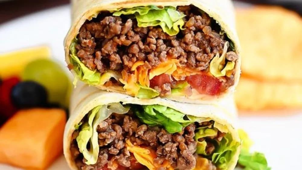 Beef wrap