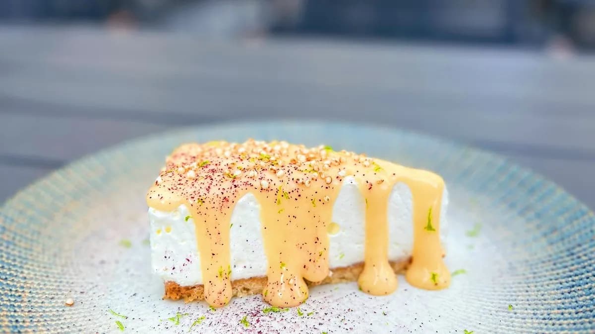 Sajttorta citromos curdal