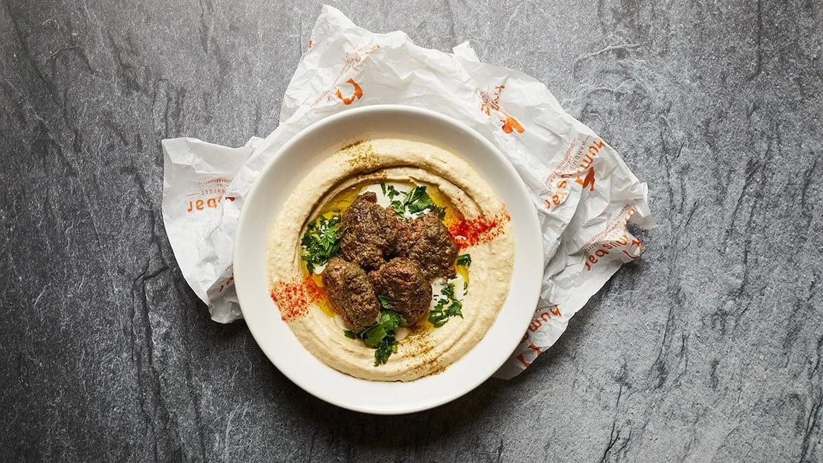* Hummus Kebab