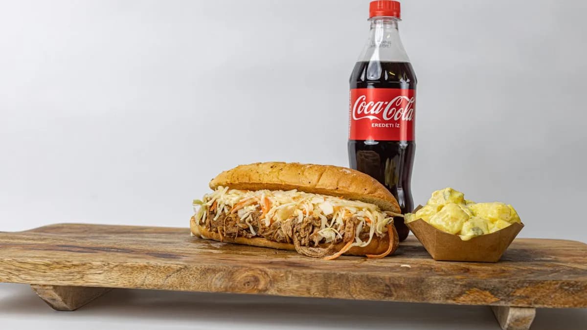 Pulled pork sandwich menu