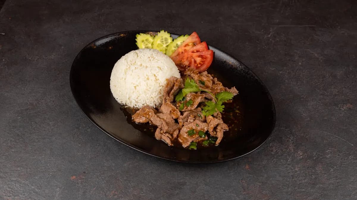 🥢Phad kratiem pik thai - Fokhagymás, borsos wok