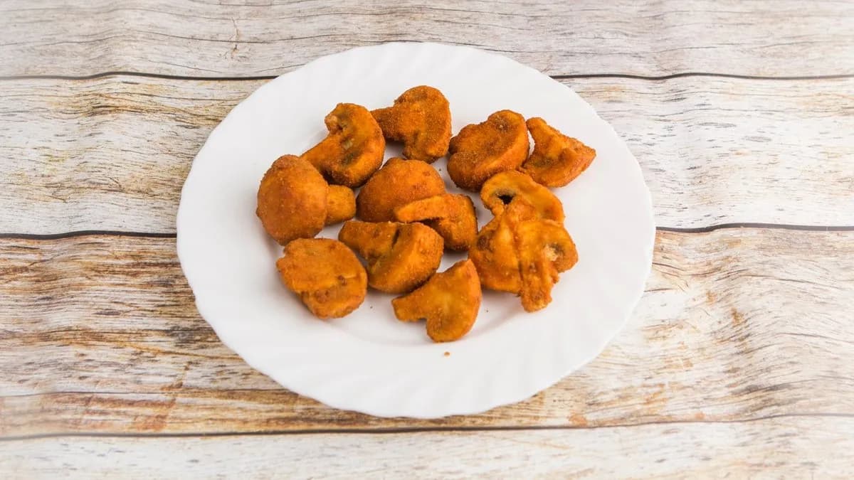 Rántott csiperke gomba