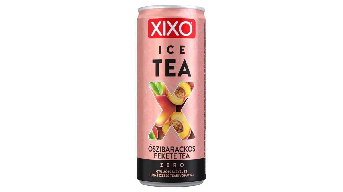 Zero Őszibarack | Fekete Tea Xixo | 250ml