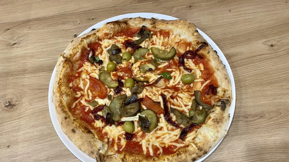 Ortolana pizza Vegán