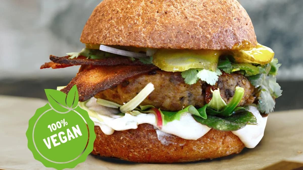 Middle East Vegán Burger