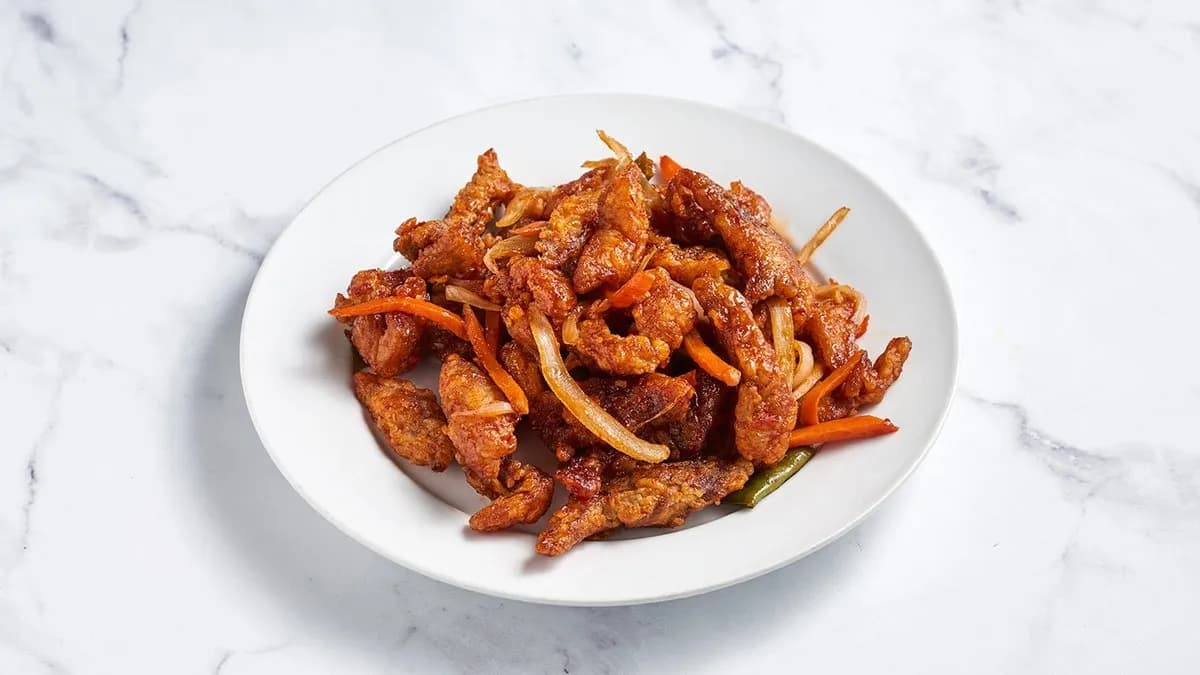 Ötizű kacsahús (édes-csípős)