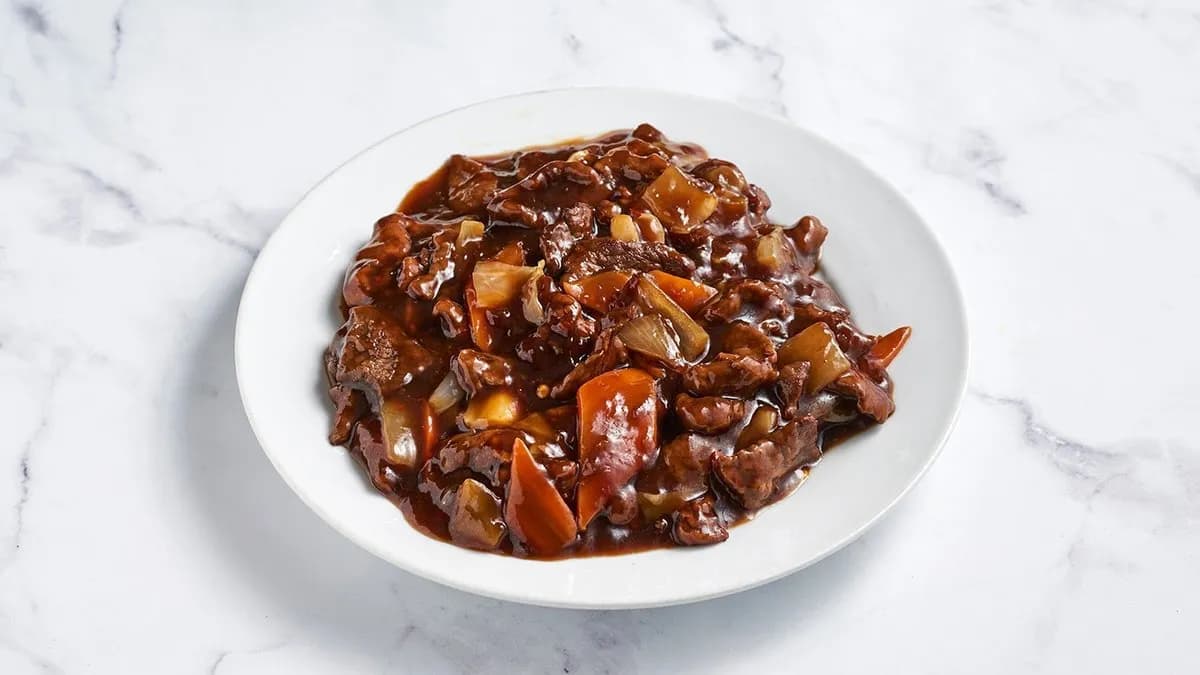 Marhahús szecsuáni módra (csípős)