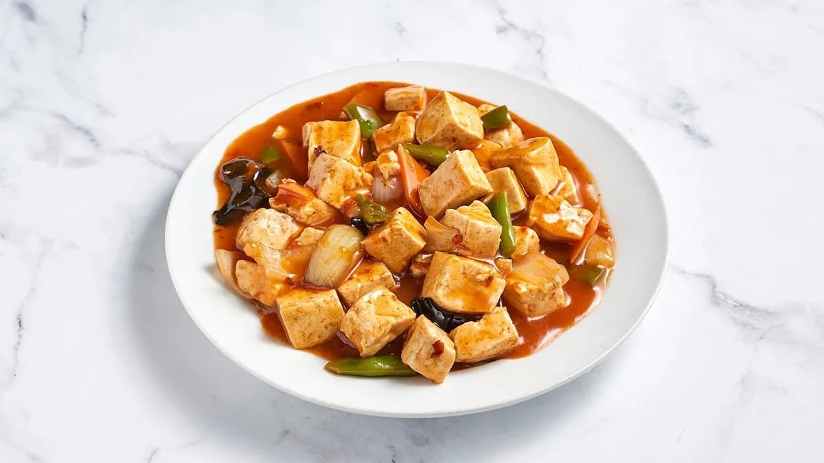 Mapo tofu (csípős)
