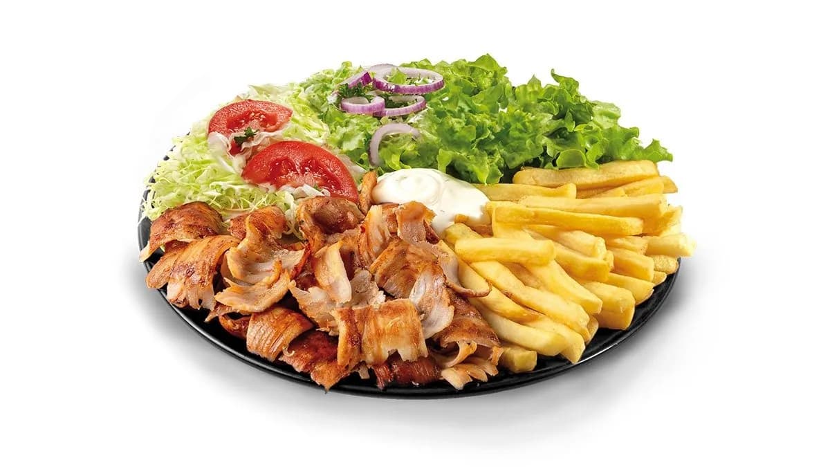 Piatto Kebab - Nagy