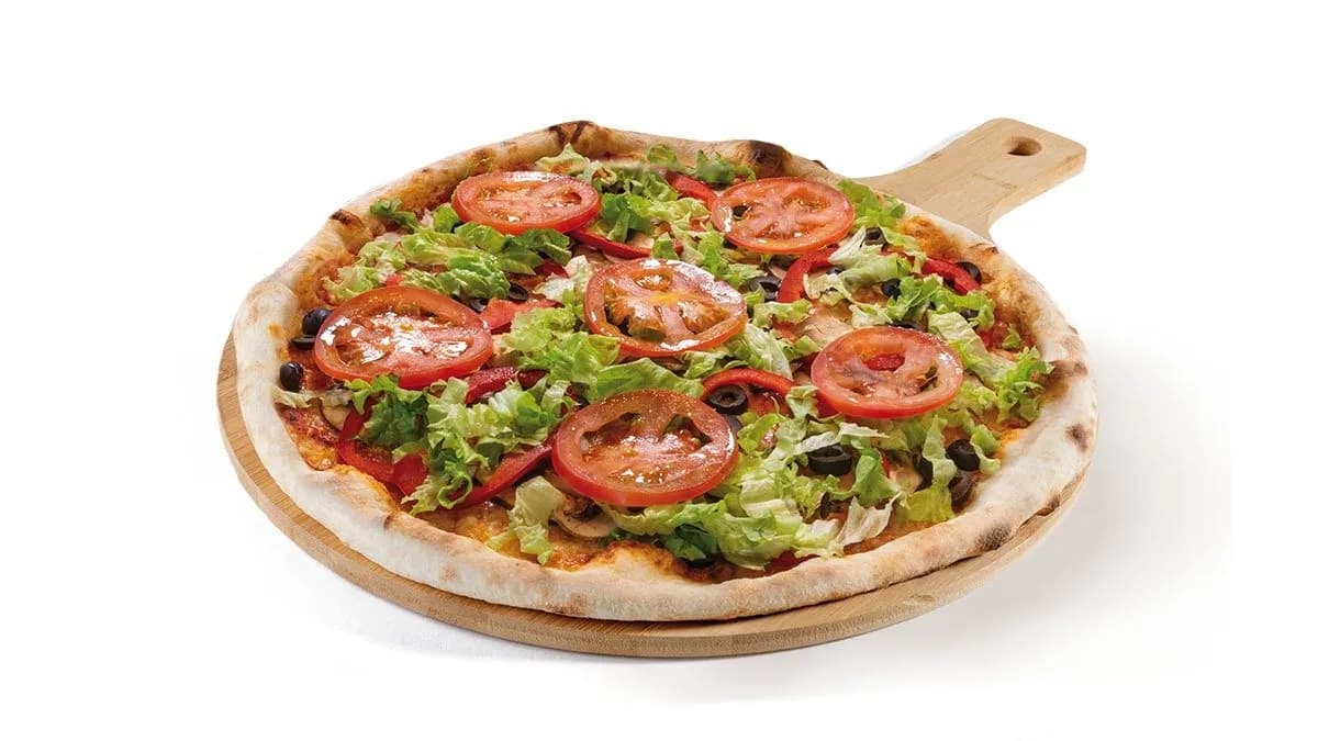 VEGETÁRIÁNUS PIZZA
