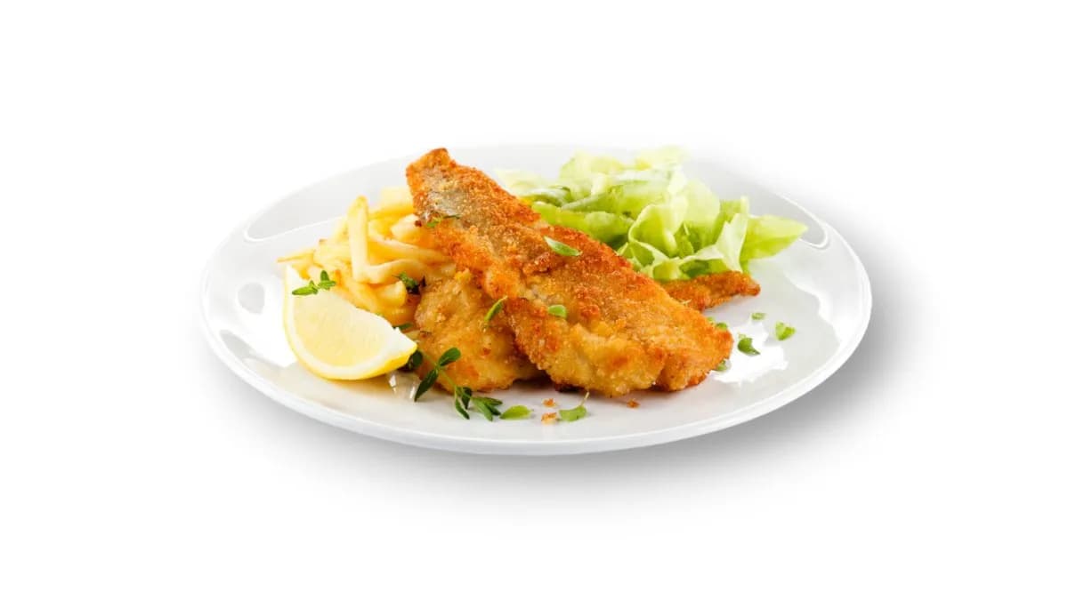 Rántott Hal körettel