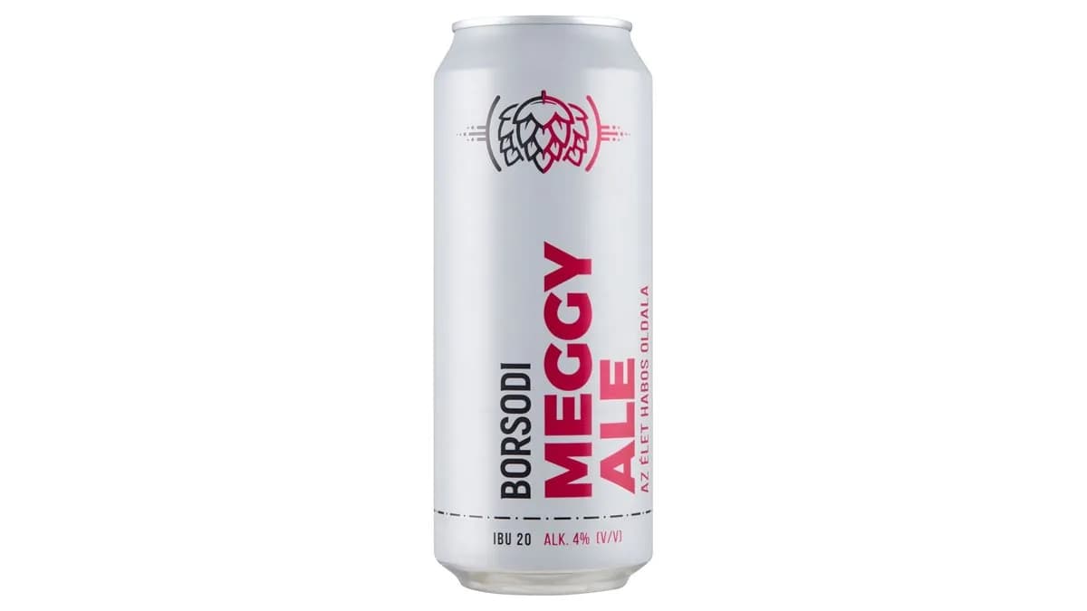 Borsodi meggy ale 4% 0,5 l