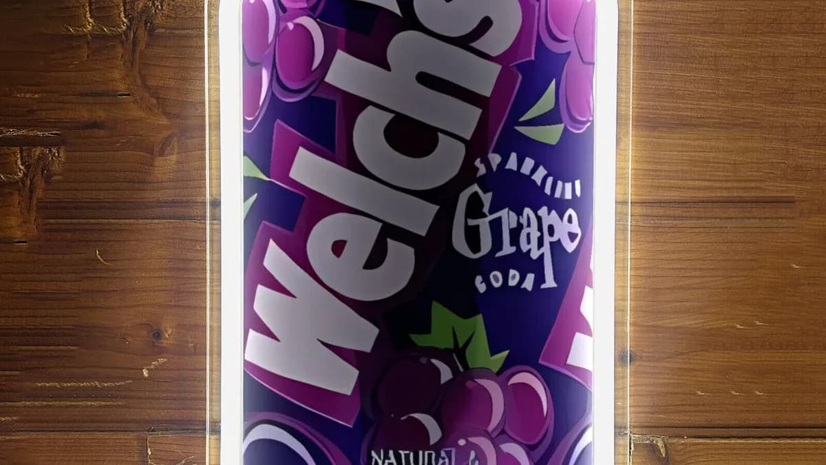Welchs Grape soda