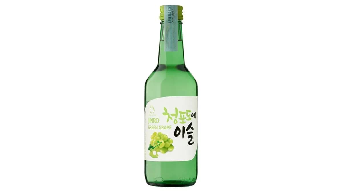 Jinro Soju Green Grape  (Szőlős)