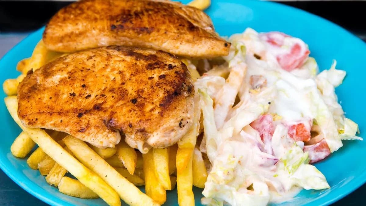 GRILL CSIRKEMELL HASÁBBURGONYÁVAL🍴