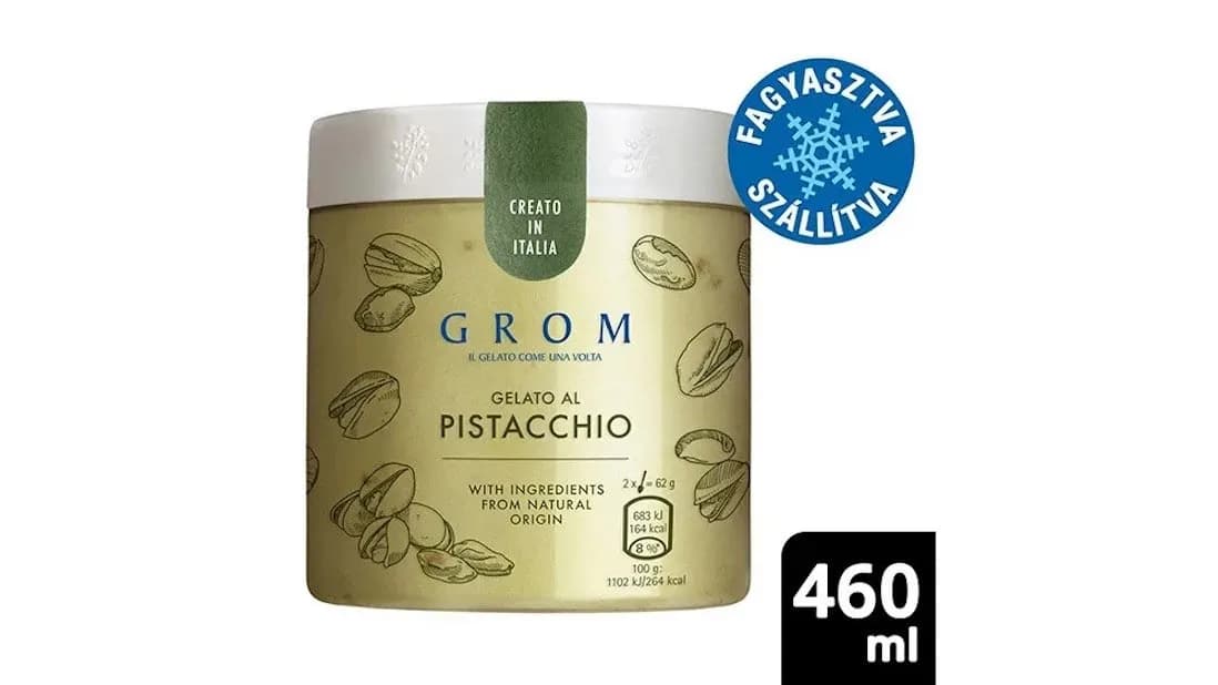 PISTACCHIO Ice Cream with caramelized pistachio piecies 460ml