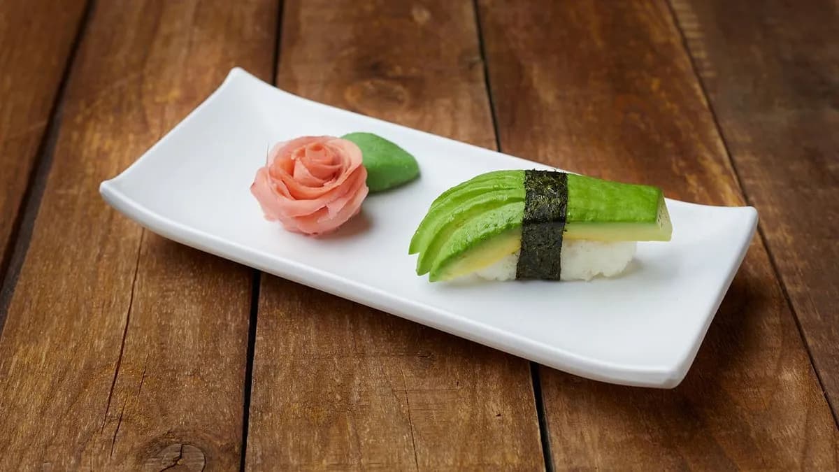 Avokádó nigiri
