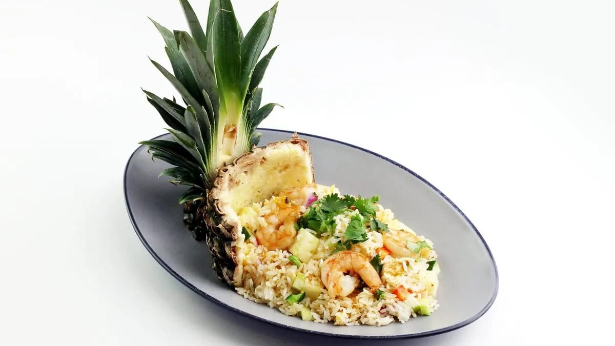 23 Thai ananászos sült rizs -csirke