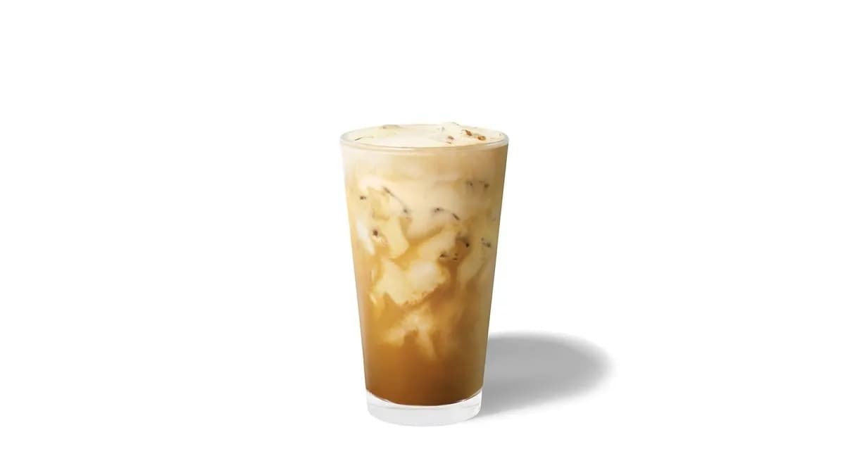 Iced White Chocolate Pistachio Oat Shaken Espresso