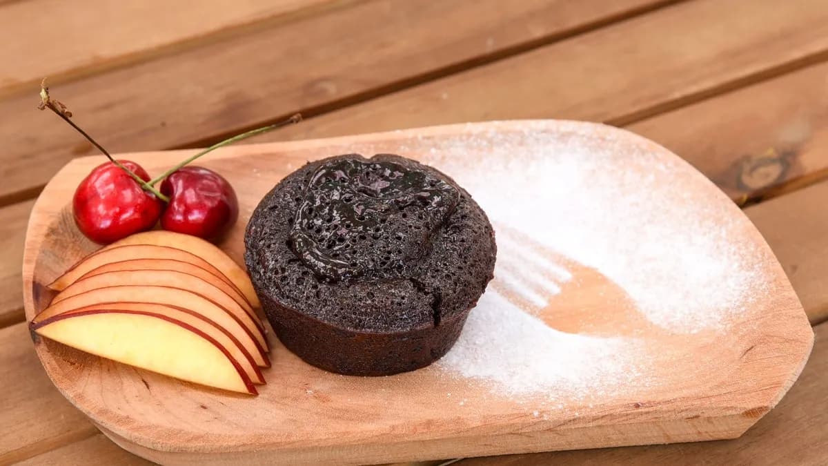 Csokiláva vanília pudinggal