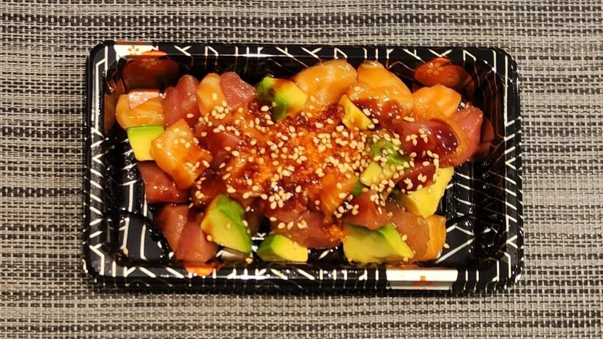 TK1# Teriyaki-Lazac,avokádó ,tonhal,kaviár