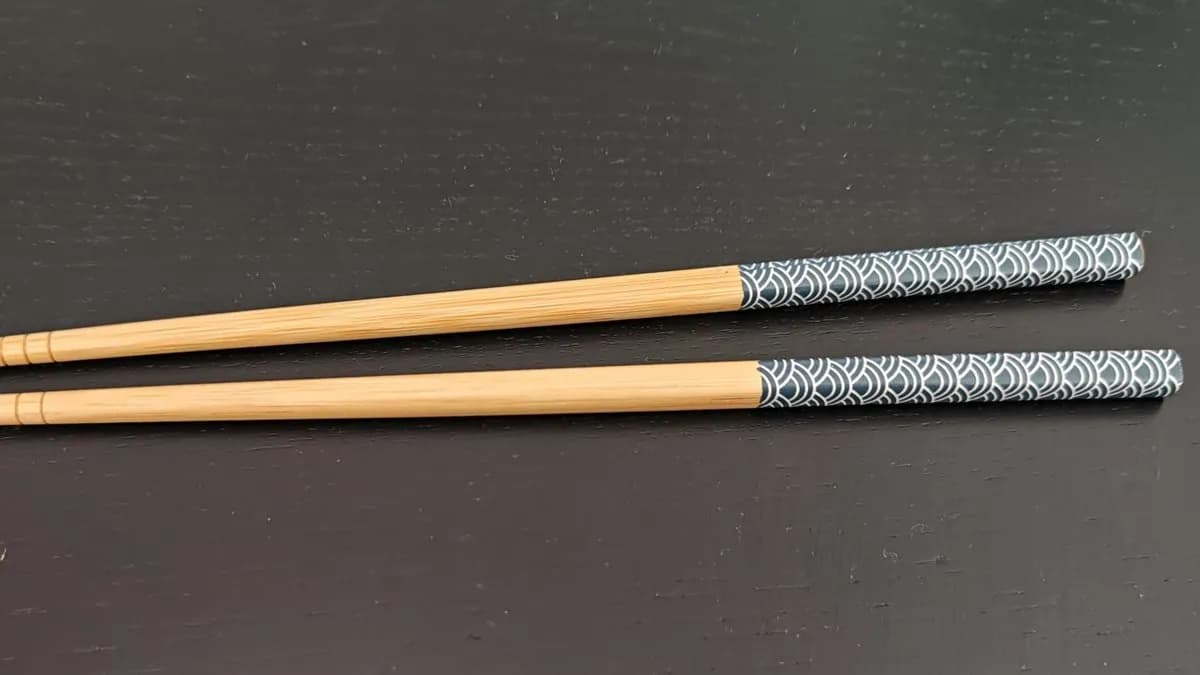 Hullámmintás pálcika 1 pár