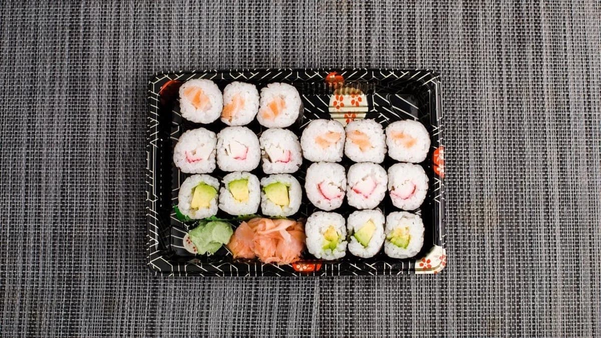 Lazac avokádó surimi #2