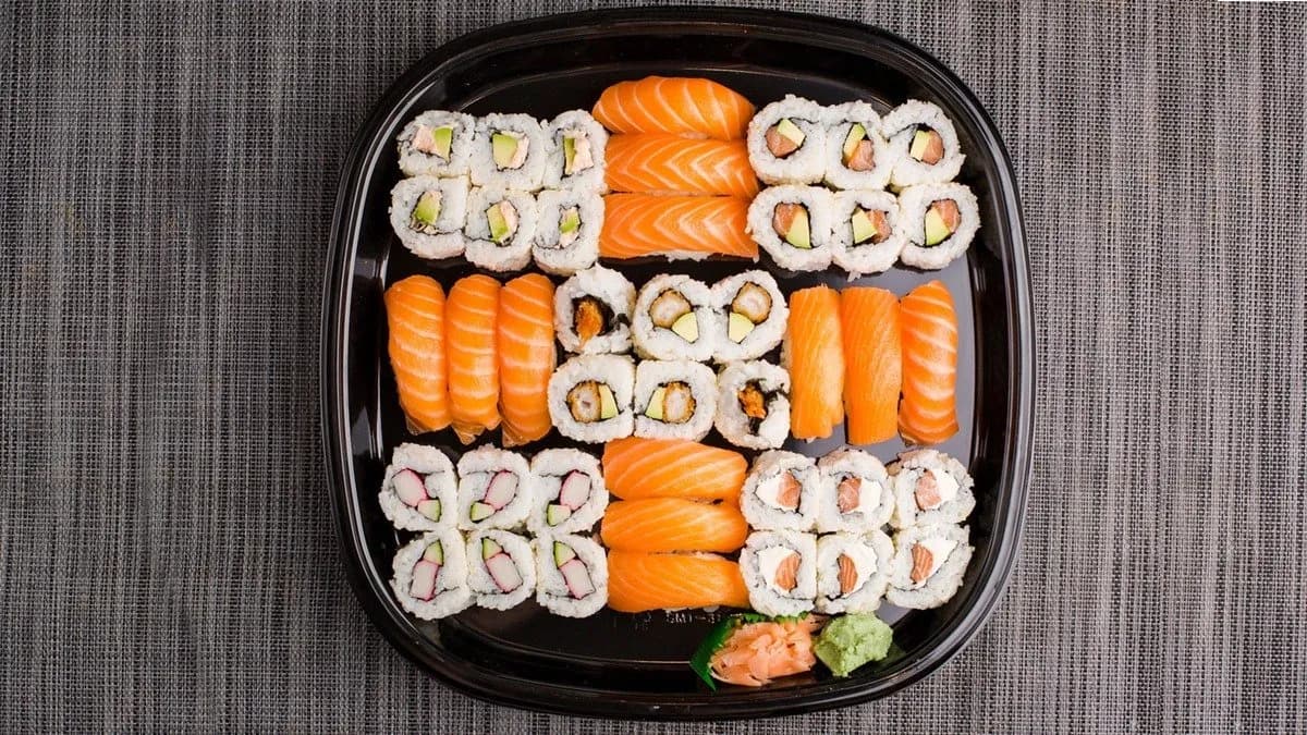 💗#24Lazac - avokádó - vajkrém - rák - fött lazac 42db