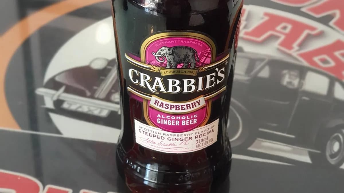 Málnás Crabbies Gyömbérsör 0,33l