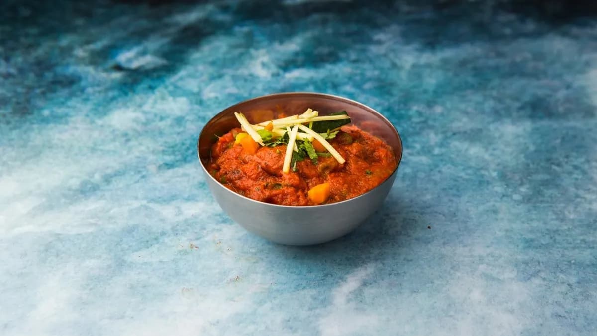 Aloo Zöldborsós Curry