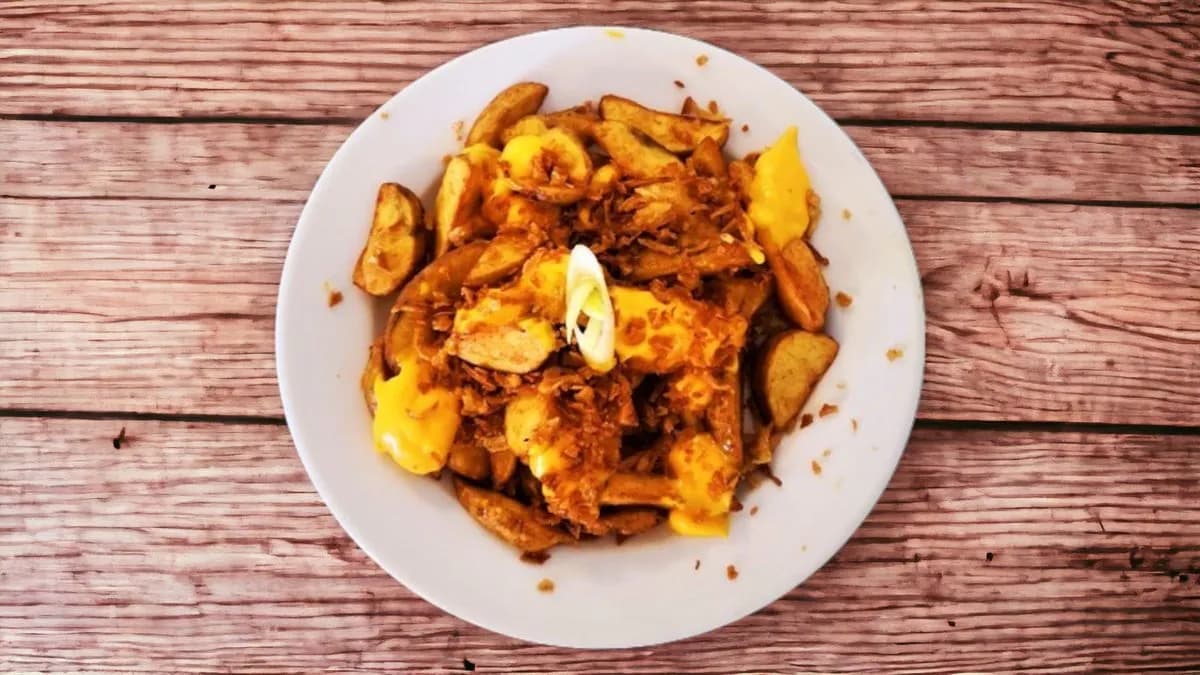 Cheddar steak (pirított hagyma)