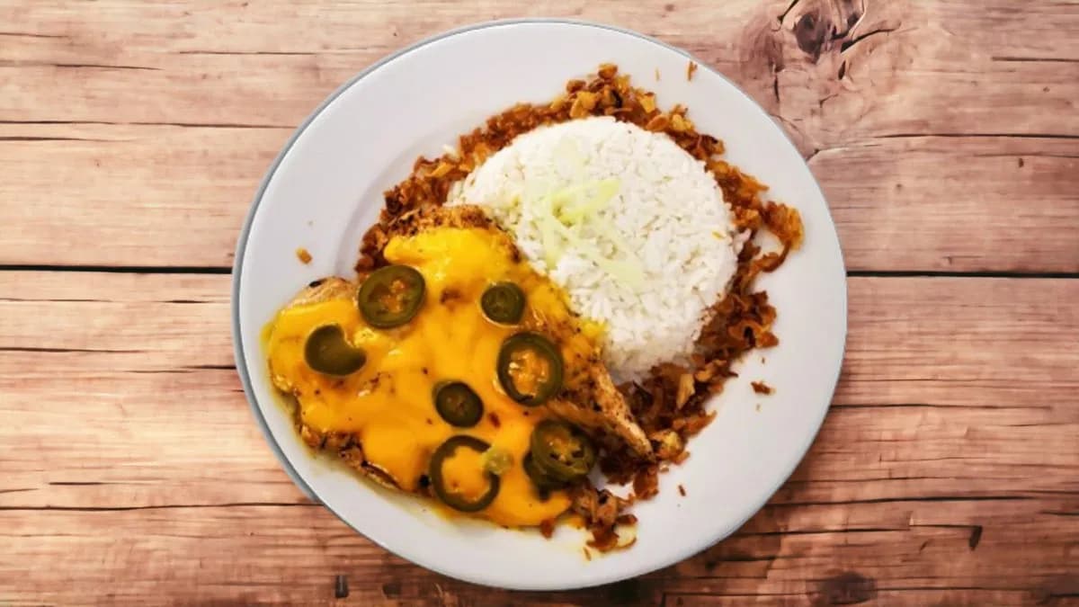 Cheddaros, jalapenos csirkemell