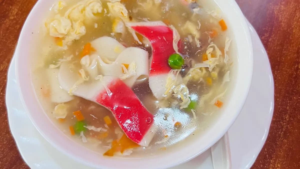 Tenger gyümölcse leves