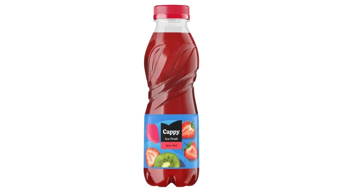 Cappy Ice Fruit üdítőital eper-kivi ízesítéssel 500 ml