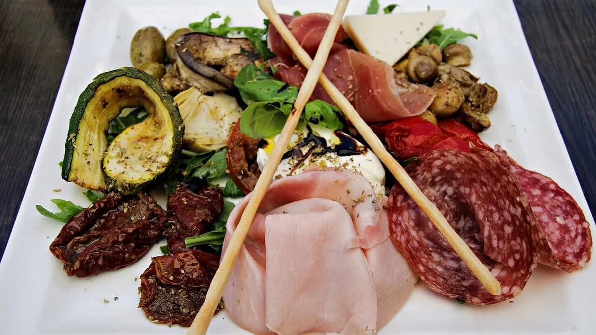 ANTIPASTI D.O.P. tál