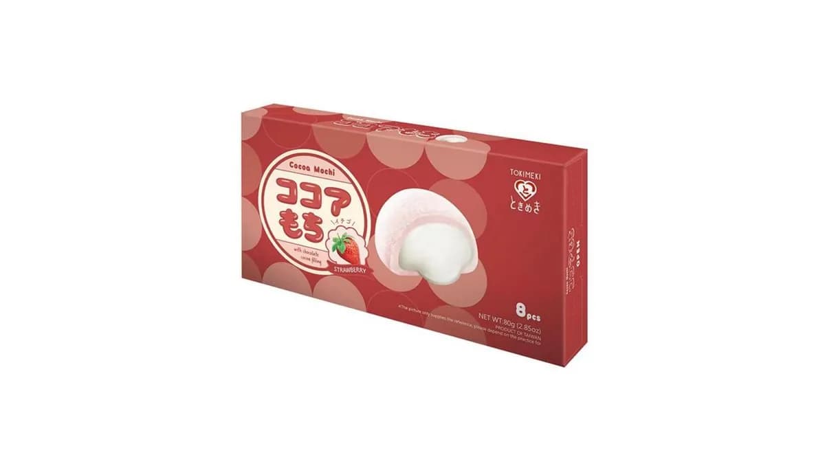 Tokimeki Strawberry Flavor Cocoa Mochi