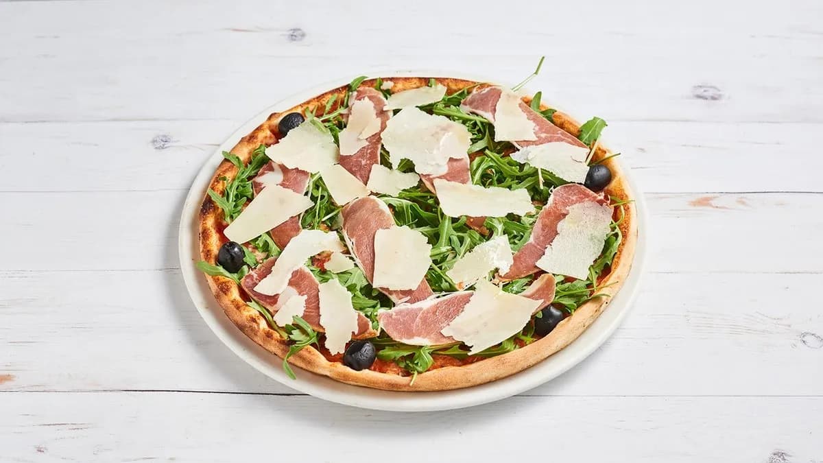 Rucola e prosciutto Pizza