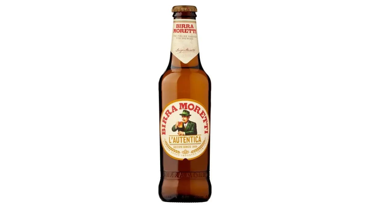 Birra Moretti világos sör 4,6% 0,33 l üveg